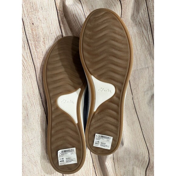 Clarks Cloudsteppers Breeze Emily Loafers in a Blue Lavender Textile Size 11 - Picture 7 of 9